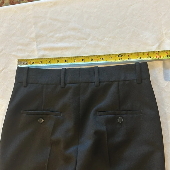 Givenchy Wool & Mohair Straight Leg Pants‎ trousers in Black EU size 36 US 4 NWT - Picture 11 of 13